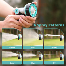 QUOBAS leak-proof dial and anti-shock features for durable outdoor spraying.