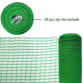 Quobiad Garden Fence rolled-storage shows compact, portable after-use storage.