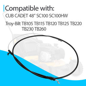 Quorlentia control cable label showing part numbers for easy replacement.