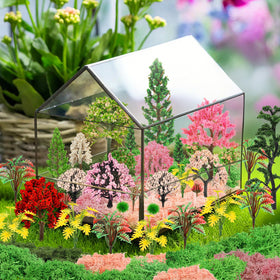 QUOZUO landscape model kit delivers realistic tabletop effects.