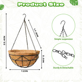 Qusuxi detachable chains and hook simplify hanging and repositioning.