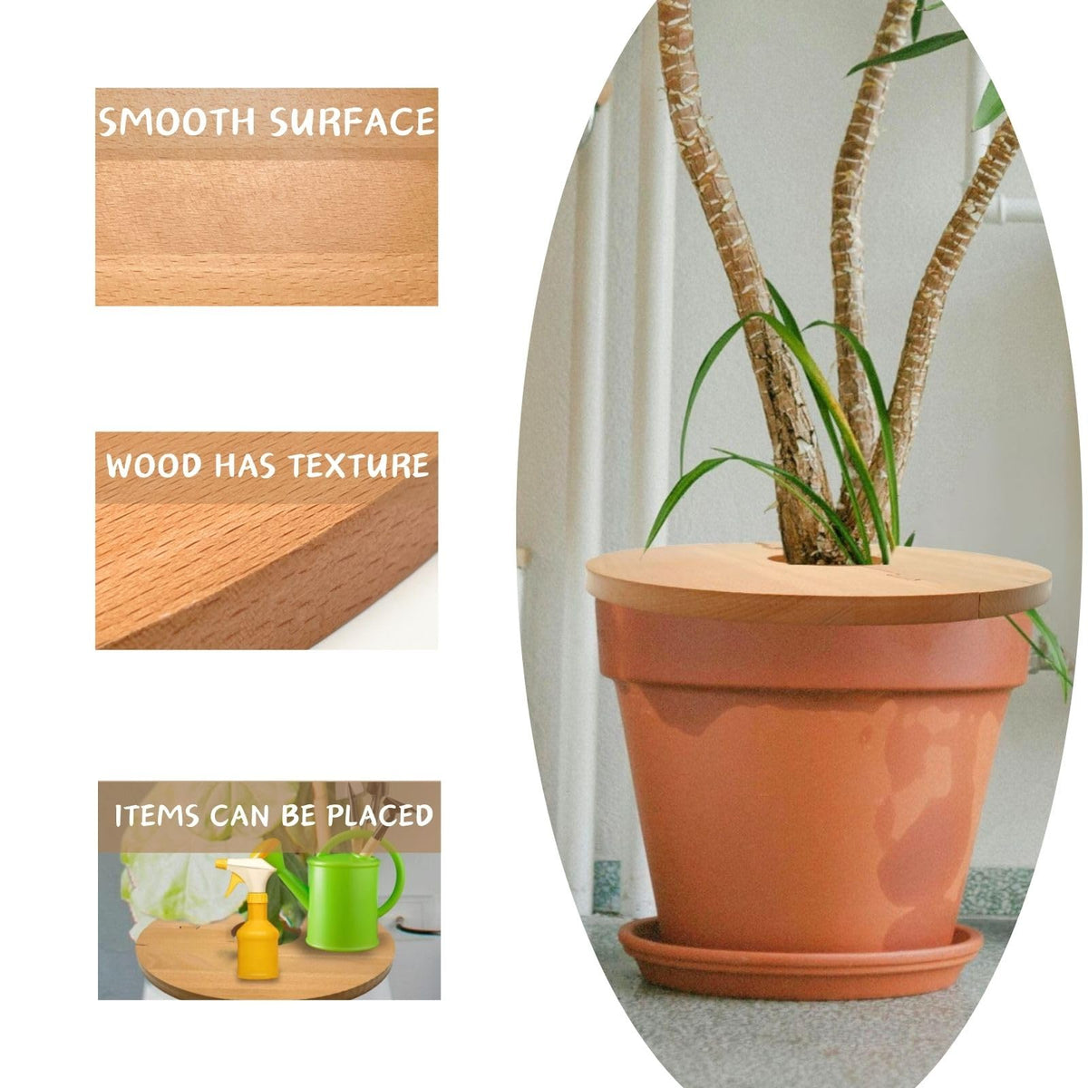 QUTIING decorative flowerpot cover elevates decor without sacrificing practicality.