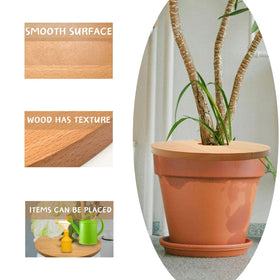 QUTIING decorative flowerpot cover elevates decor without sacrificing practicality.