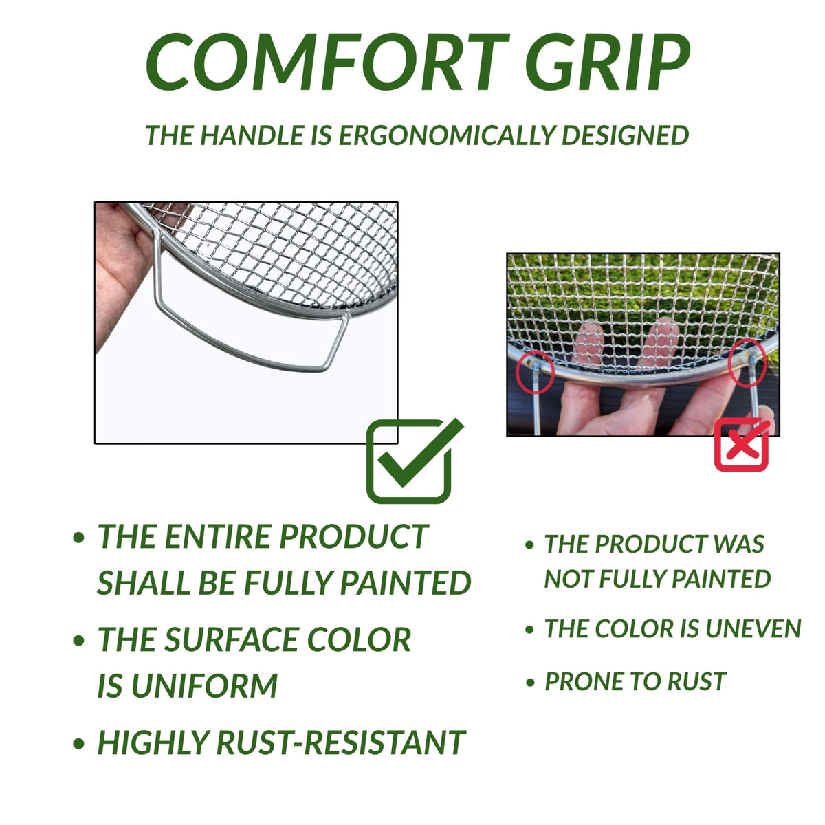 QUTIING sawdust vermicompost sifter streamlines DIY waste separation.