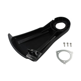 Quueparts debris shield for SRM-230 keeps trimmer head protected during tough brushcuts.