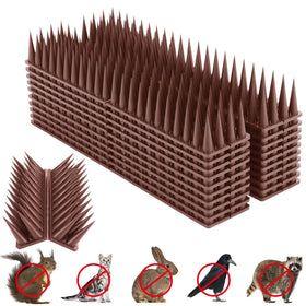 Quunoot Bird Spikes 30-pack outdoor deterrent for fences and ledges