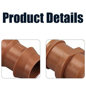 Quweiz easy-install drip irrigation system connectors simplify setup.