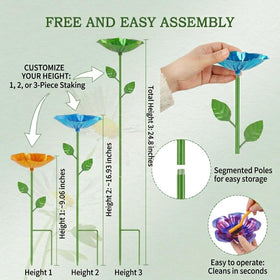 Quzovlta stakes assembly demonstrates tool-free setup for versatile layouts