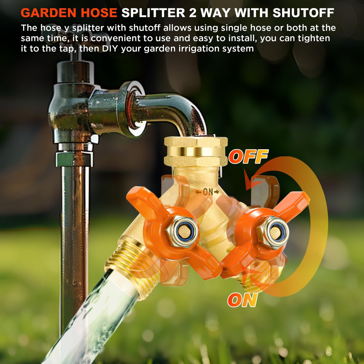 Qvamodo brass valves provide reliable independent water control