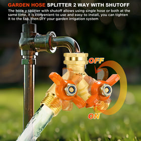 Qvamodo brass valves provide reliable independent water control