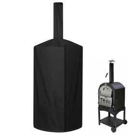 QVEEQ pizza oven cover top view with precise fit and durable protection