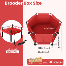 QVVCOOP adjustable perch supports active chicks and comfortable roosting.