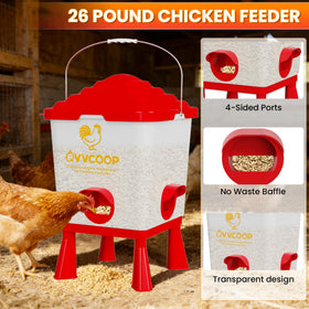QVVCOOP detachable water cups enabling fast rinsing