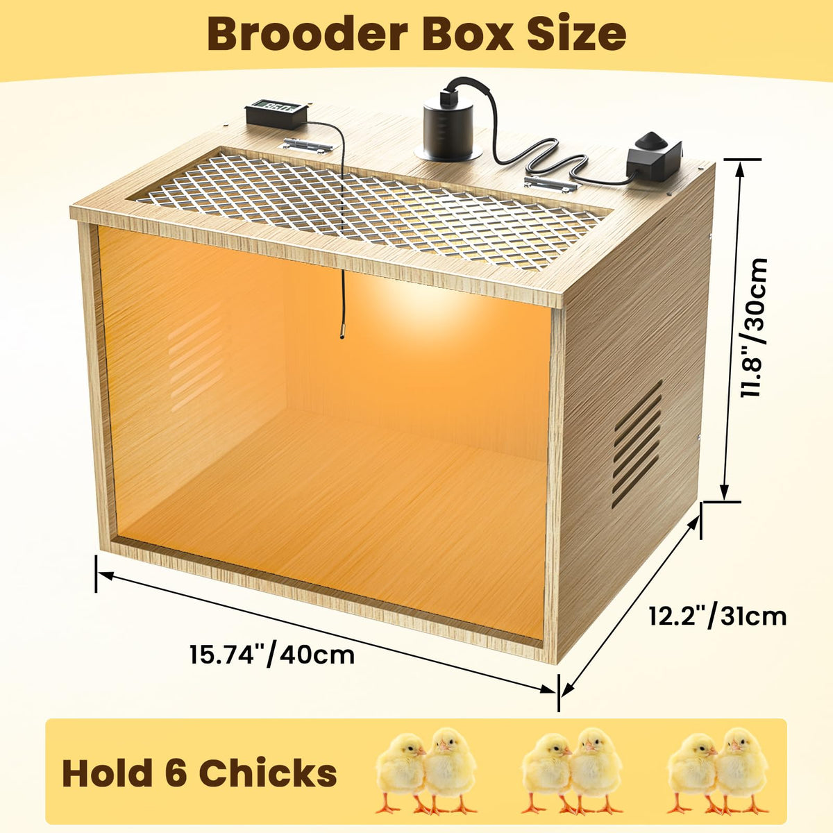 QVVCOOP pre-drilled wooden boards enable quick, simple assembly.