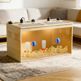 QVVCOOP removable acrylic panel simplifies daily cleaning