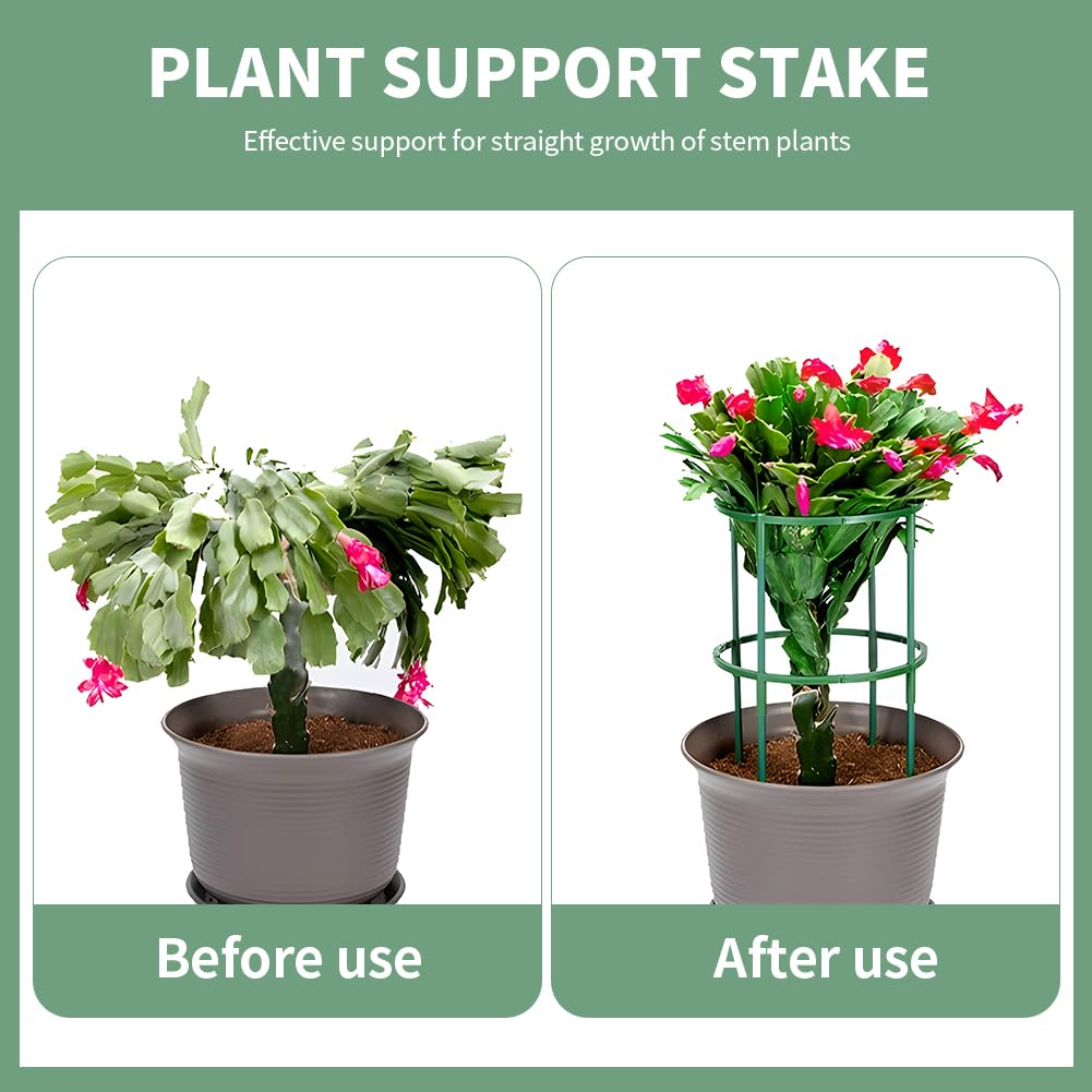 QWLWBU durable plastic stakes withstand reuse through seasons.