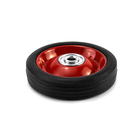 QWORK 5in wheel with ball bearing delivers reliable rolling and load handling.