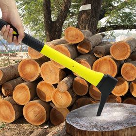 Versatile tool for loading, transporting, and rearranging wood.
