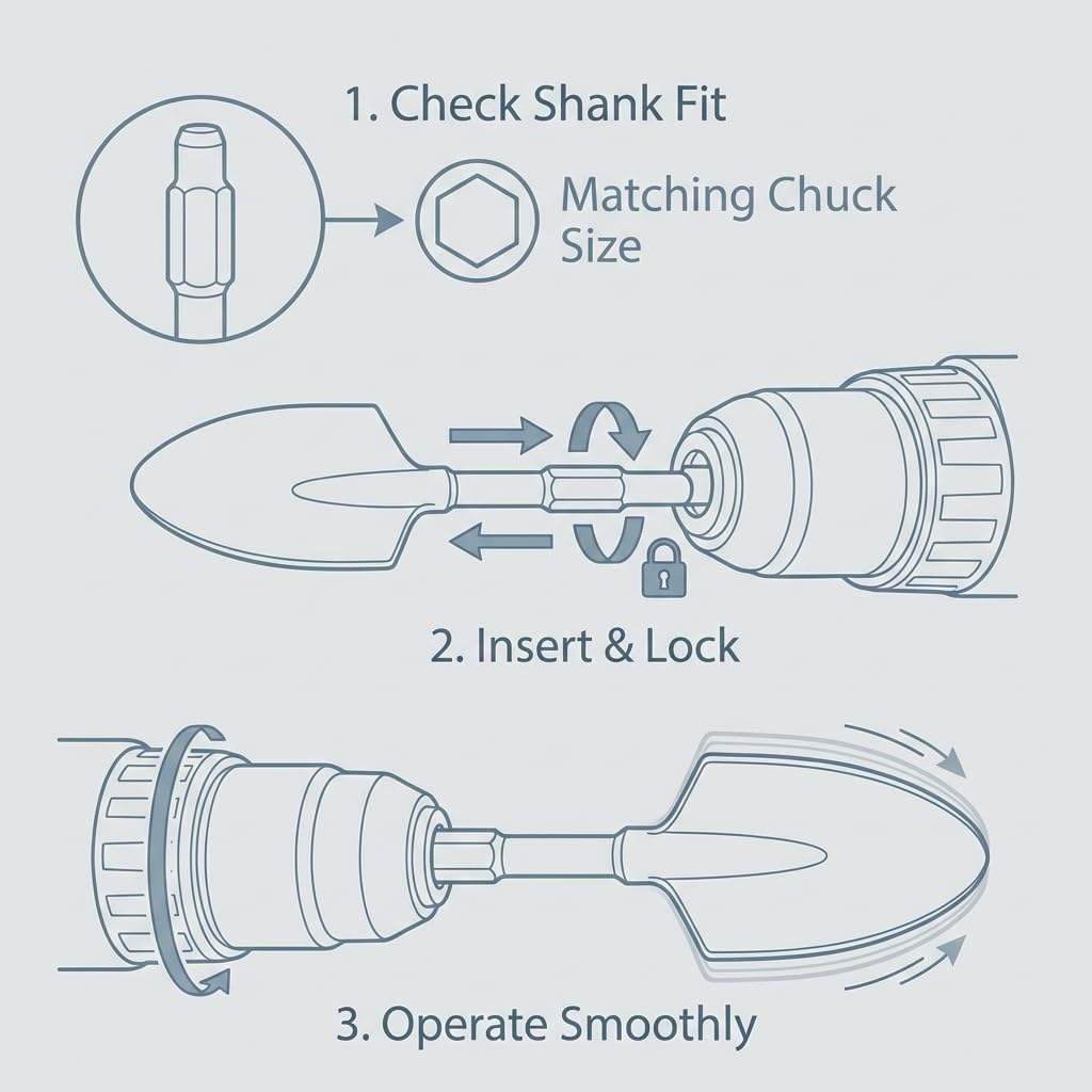 QWORK frozen-ground maintenance scoop helps break hard frost