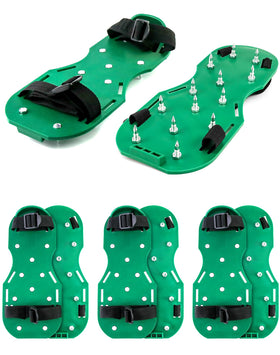 QWORK Gunite Spiked Shoes show assembly-ready design for quick site setup.