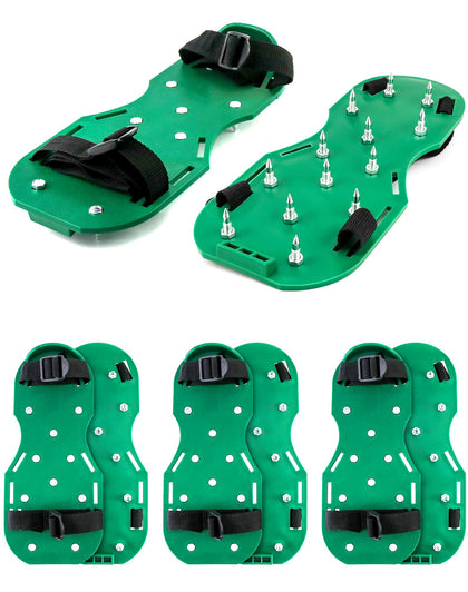 QWORK Gunite Spiked Shoes show assembly-ready design for quick site setup.