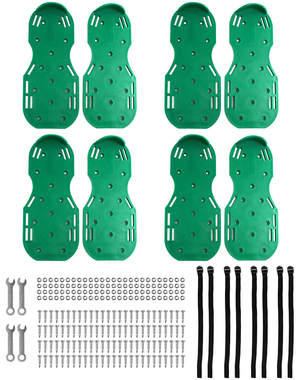 QWORK Gunite Spiked Shoes come in pair ready for use.