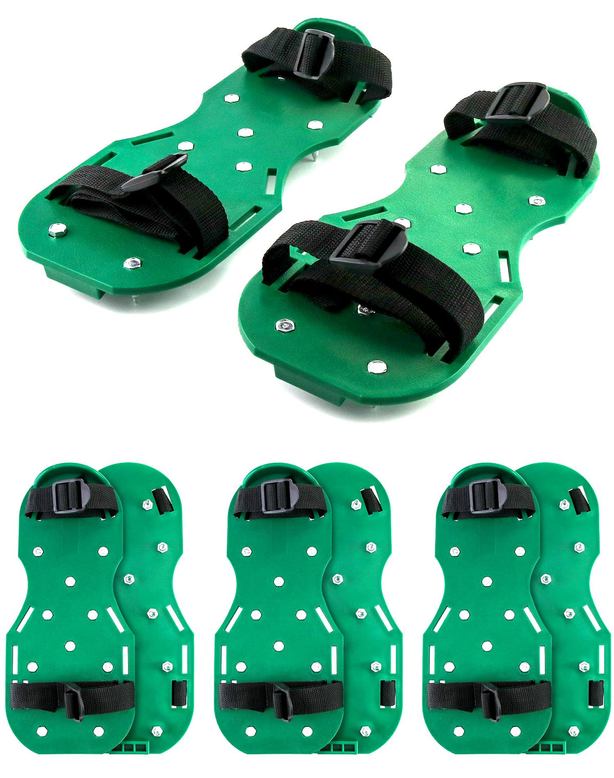QWORK Gunite Spiked Shoes support controlled movement on tough work surfaces.