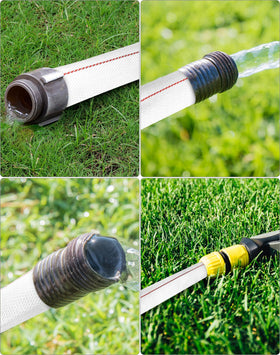 QWORK polyester outer layer with PU coating ensures smooth water flow.