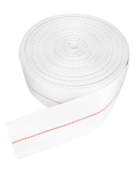 QWORK portable drainage hose rolls up quickly after use.
