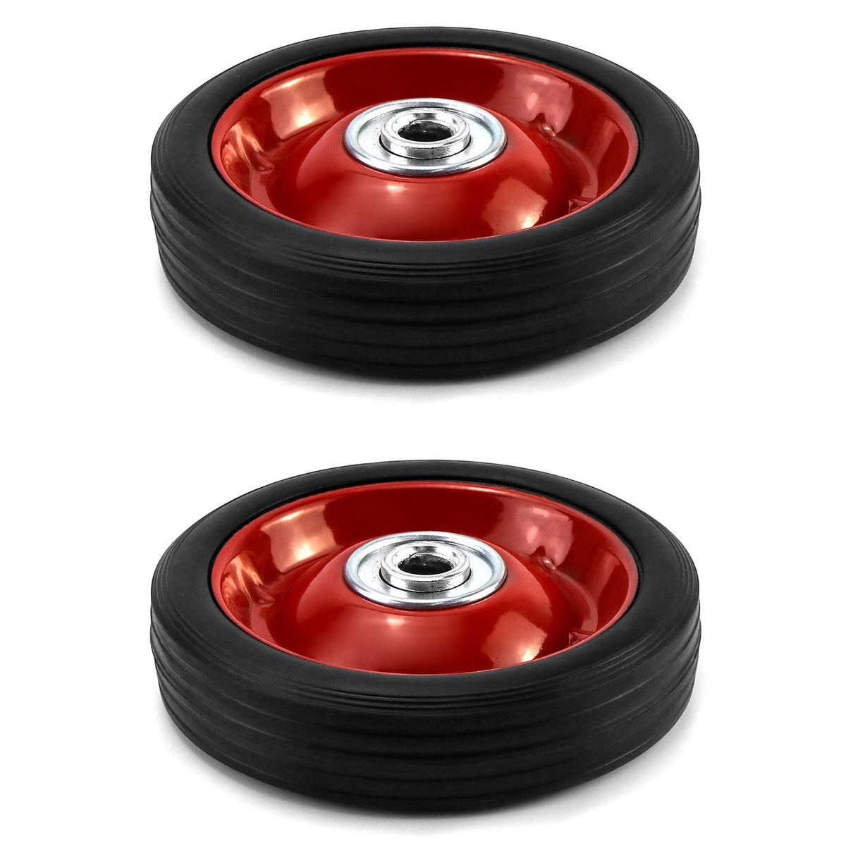QWORK replacement wheels for hand trucks offer easy installation.