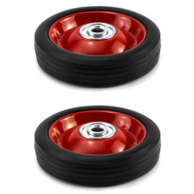 QWORK replacement wheels for hand trucks offer easy installation.