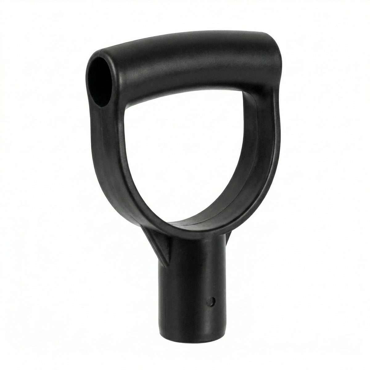 QWORK shovel grip handle 1-1/8 inch D shaped ergonomic replacement for digging and raking tools