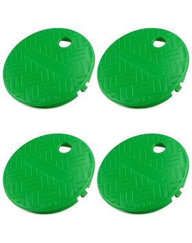 QWORK weather-resistant cover protects valves from debris and weather.