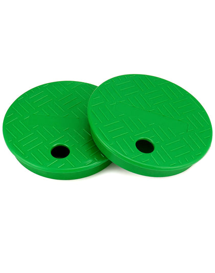 QWORK valve box cover lid for outdoor irrigation with 5.5 in ID and 6 in OD.