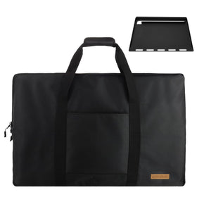QYILUARE heavy-duty 1680D griddle bag protecting Weber Spirit 300 series during travel