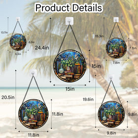 QZQCBLC easy-install sun catcher decor you can hang in seconds