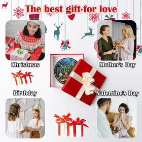 QZQCBLC gift-ready sun catcher for birthdays and holidays