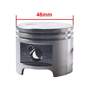 RA 49mm big-bore cylinder close-up shows precision-machined aluminum surface.