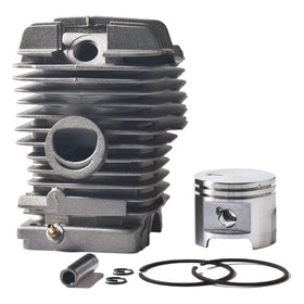 RA cylinder and piston kit for Stihl MS390/MS290/029/039—main view shows a complete replacement set.