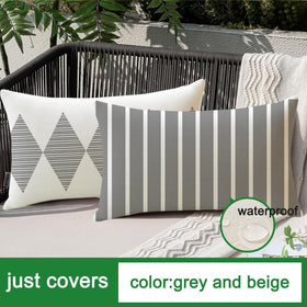Easy-care fabric; machine washable for quick refresh