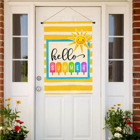RABUSOFA durable burlap flag 28x40 for weather-resistant outdoor use.