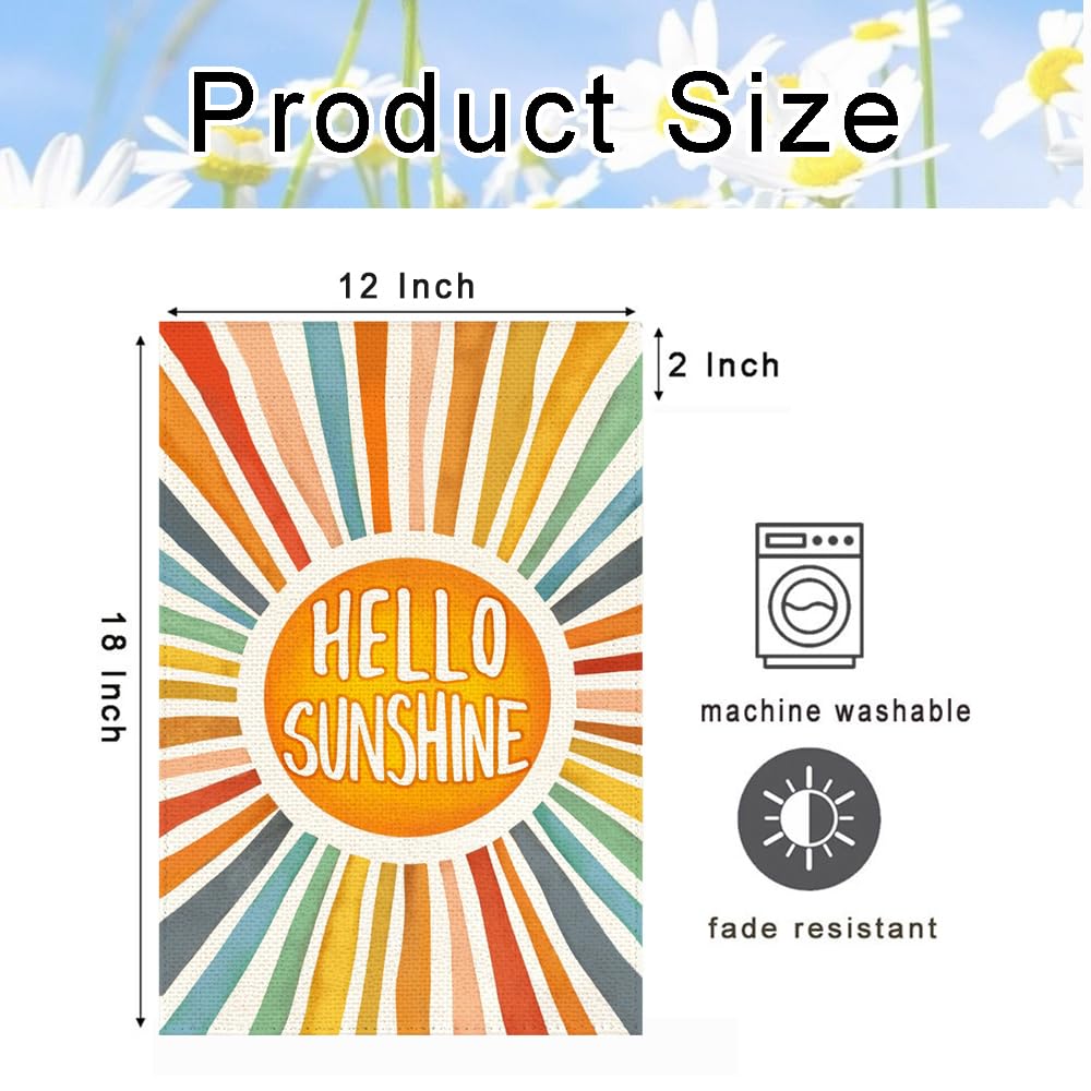 RABUSOFA machine washable flag, effortless cleaning after outdoor gatherings.