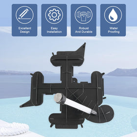 RADHLBNIU Package includes top manifold, air bleed tube, and screen cap.