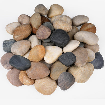Rahato 20-lbs rocks for outdoor landscaping showing natural color and texture