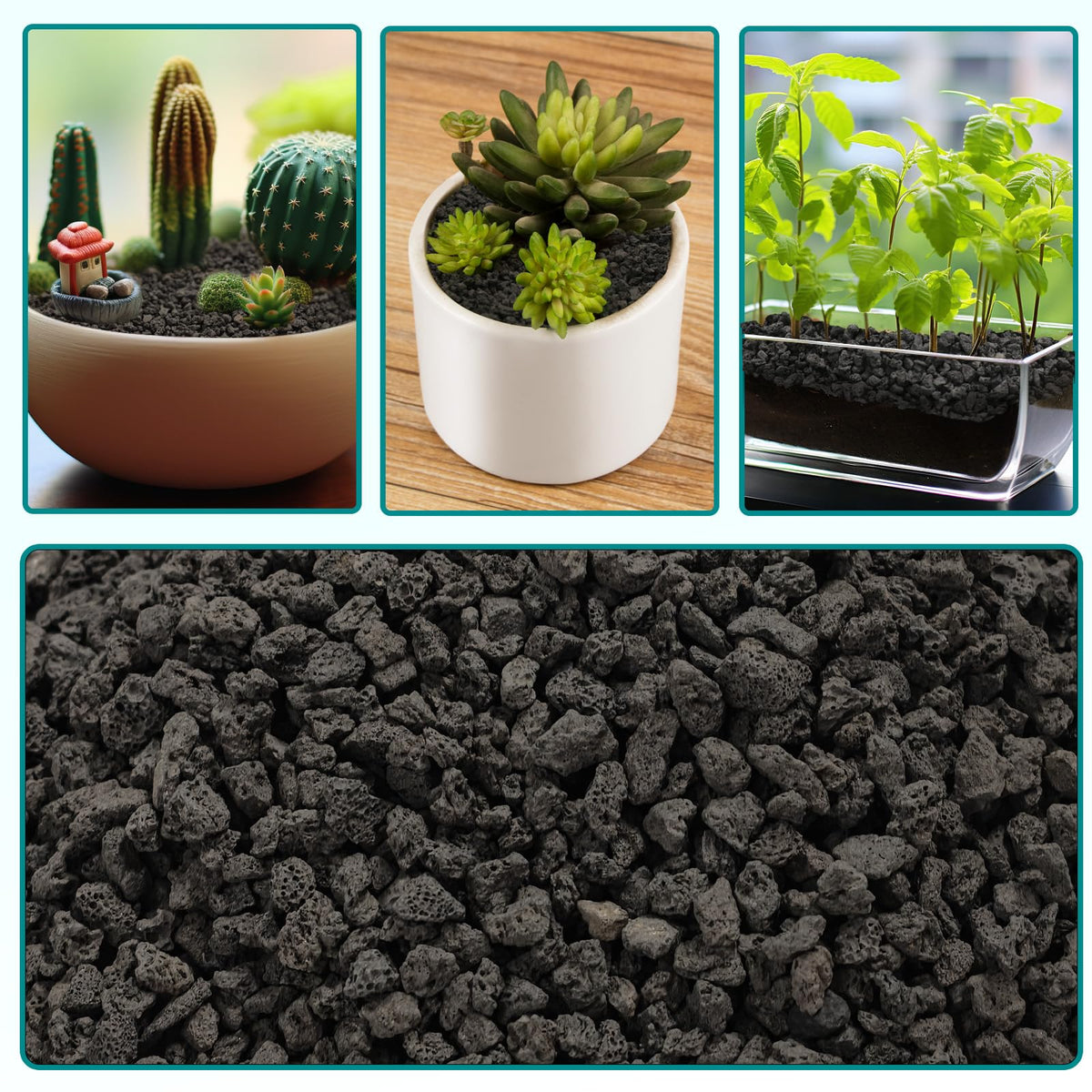 Rahato lava rocks natural origin: pure volcanic stones free of additives.