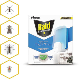 Raid Essentials kid and pet friendly label highlights safe use