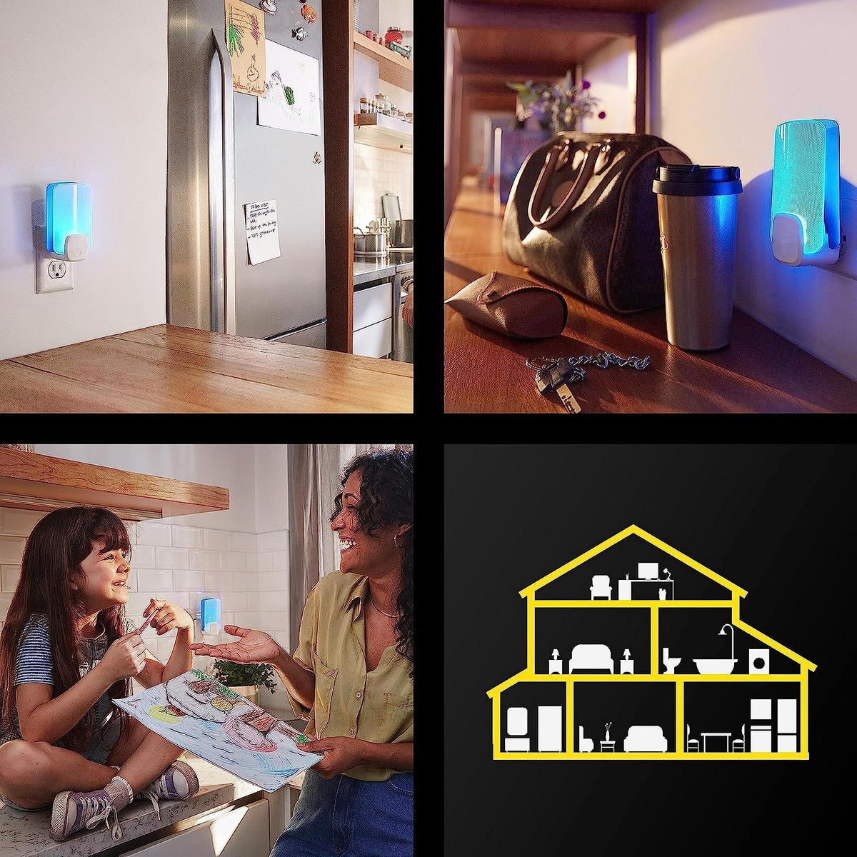 Raid Essentials plug-in unit in a living room for room-friendly solution