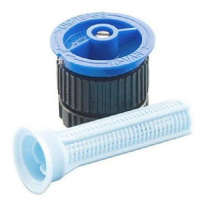 Rain Bird 10VAN nozzle showing variable arc for precise irrigation of irregular shapes