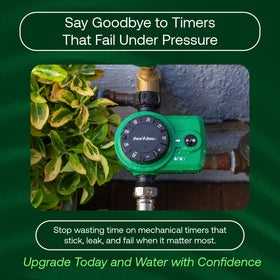 Rain Bird 1ZEHTMRS brass-inlet provides a secure, leak-free connection.