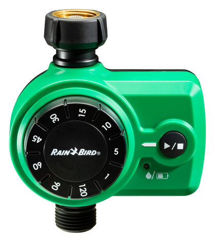 Rain Bird 1ZEHTMRS dial-programming for quick irrigation scheduling.